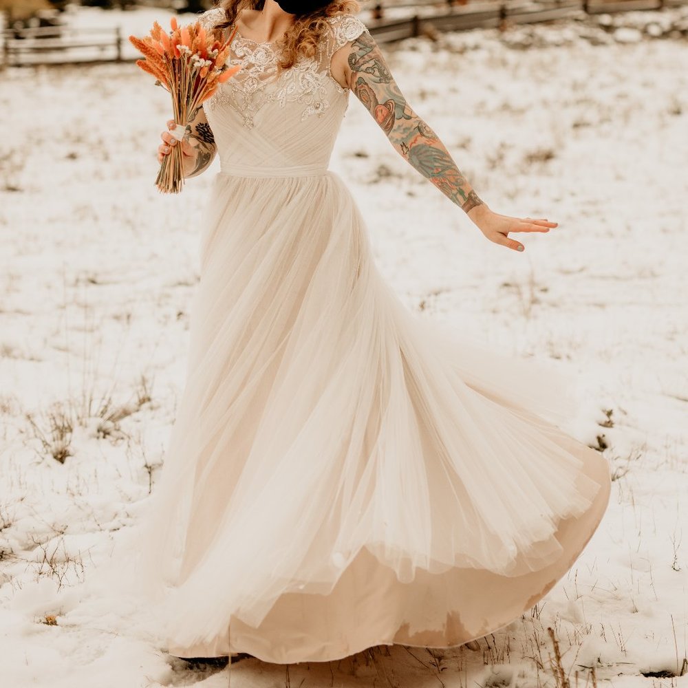 Lillian West Bridal Dress